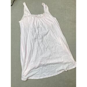 Skin Worldwide Light Pink Tank Sleep Dress Nightgown, Large, NWOT